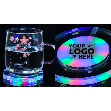 Ultra-thin LED Light Coaster